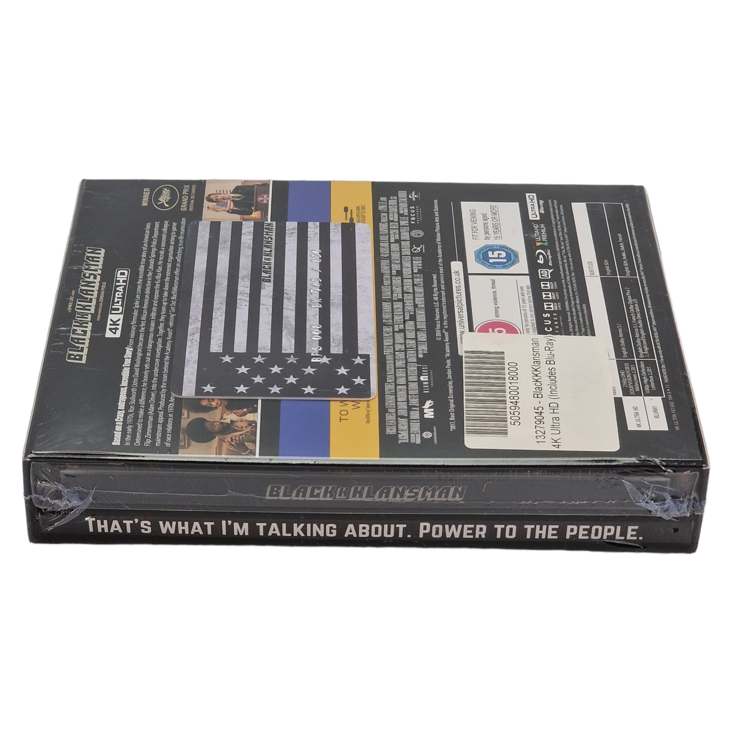 BlacKkKlansman 4K Blu-ray Steelbook EverythingBlu édition Limitée 850 Zone Free