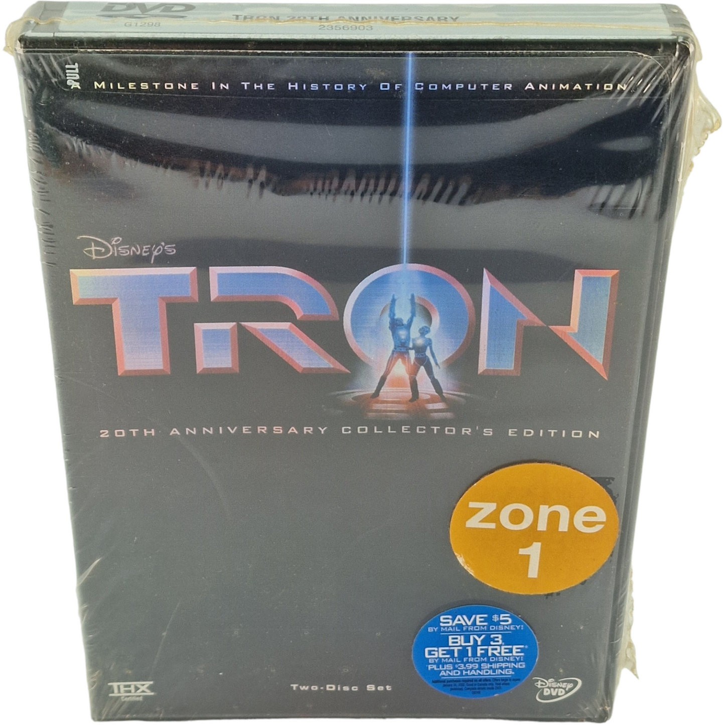 Tron DVD Édition collector 20e anniversaire 2002 US Import Région 1 VO
