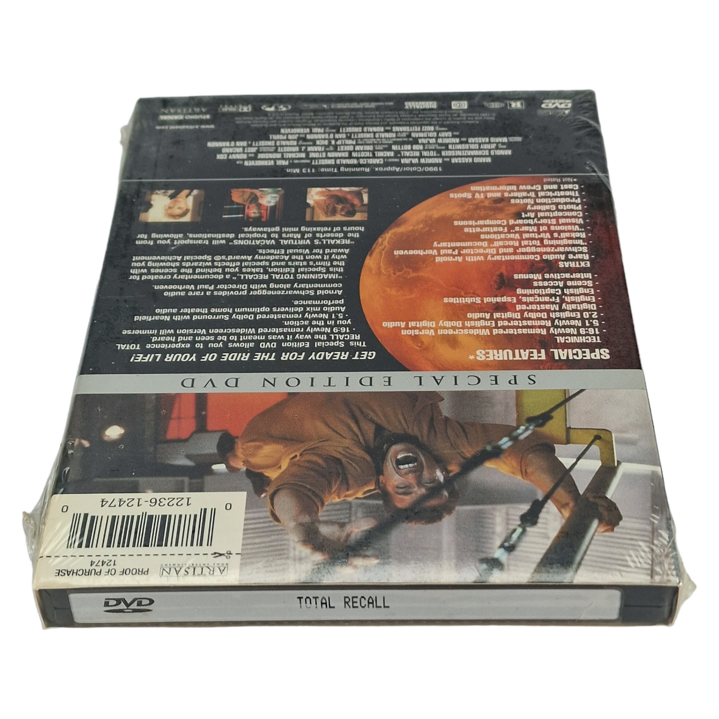 Total Recall DVD 2002 US Import Région 1 VO