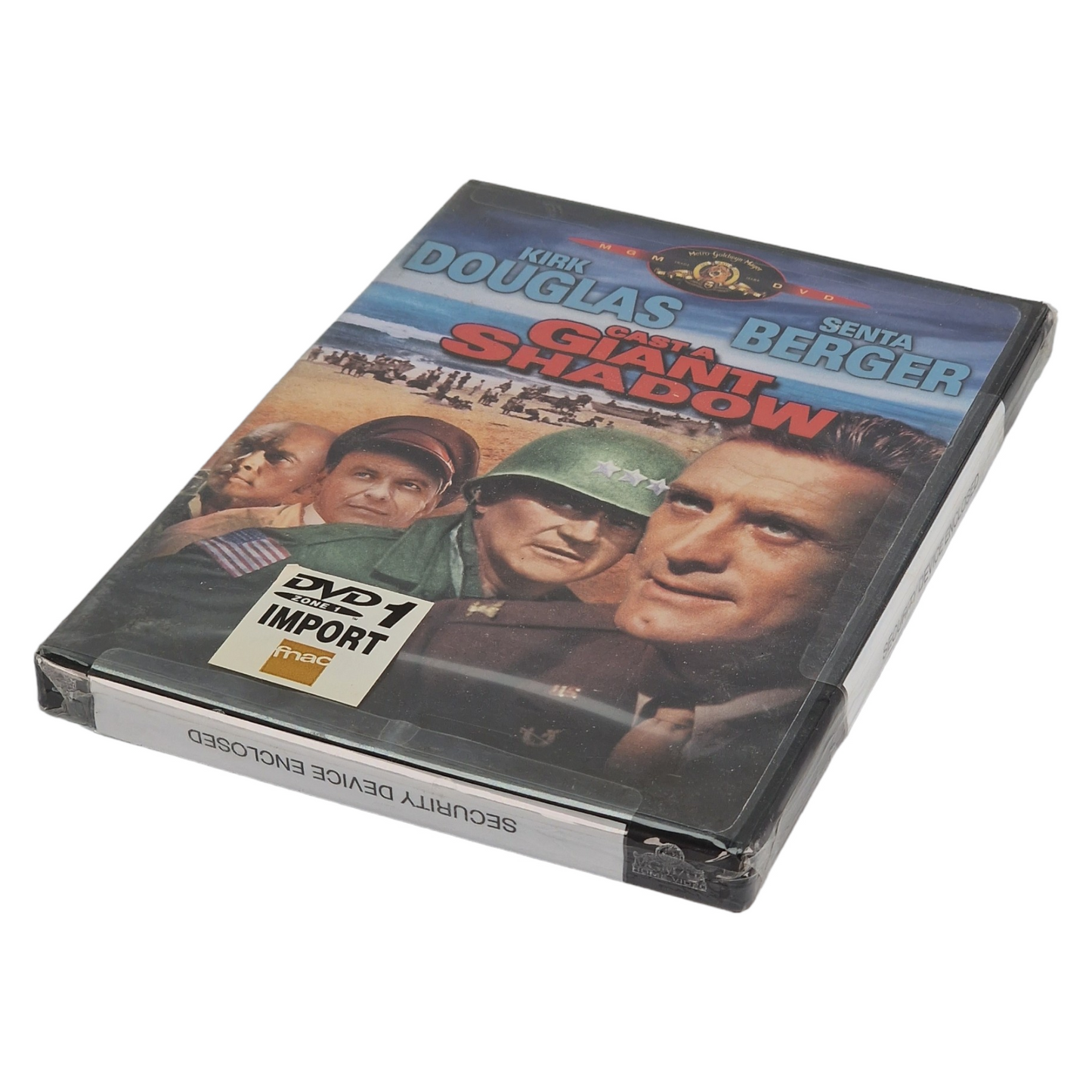 L'Ombre d'un géant DVD 1966 Cast a Giant Shadow US Import Région 1 VF 2002 Neuf