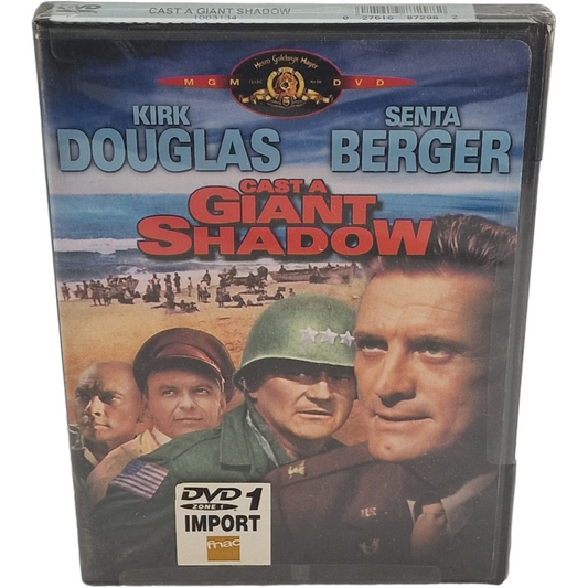 L'Ombre d'un géant DVD 1966 Cast a Giant Shadow  US Import  Région 1 VF 2002 Neuf