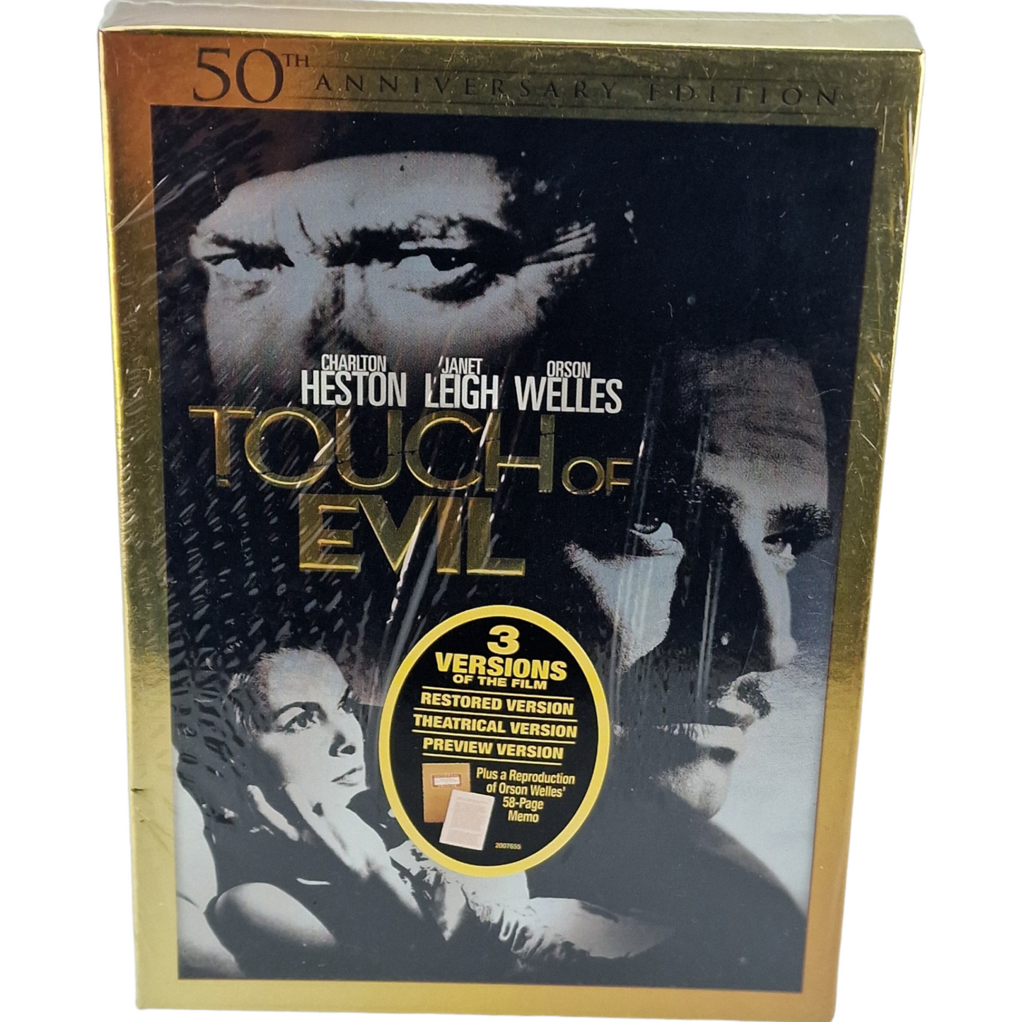 Touch of Evil DVD US Import Édition du 50e Region A Charlton Heston VO