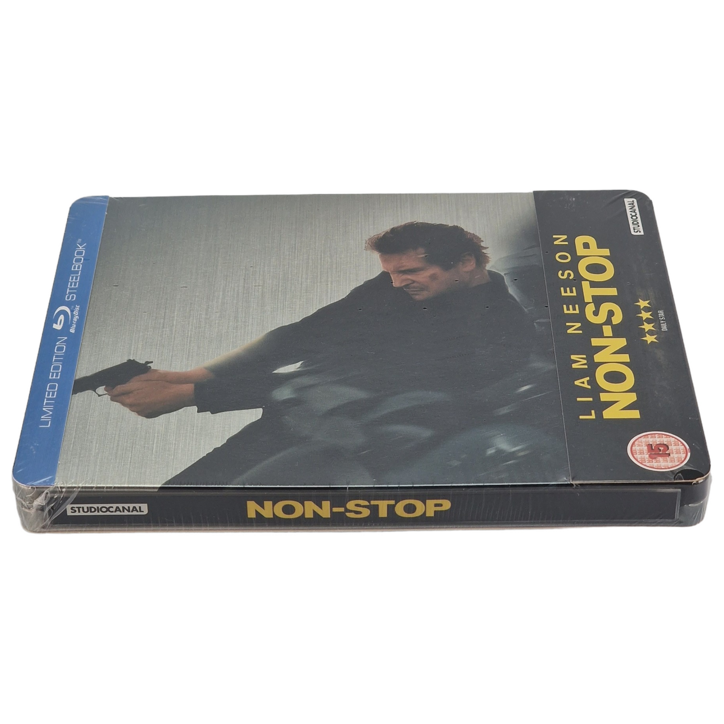 Non-Stop Blu-ray Steelbook Zavvi Edition limitée Liam Neeson, Julianne Moore Zone B