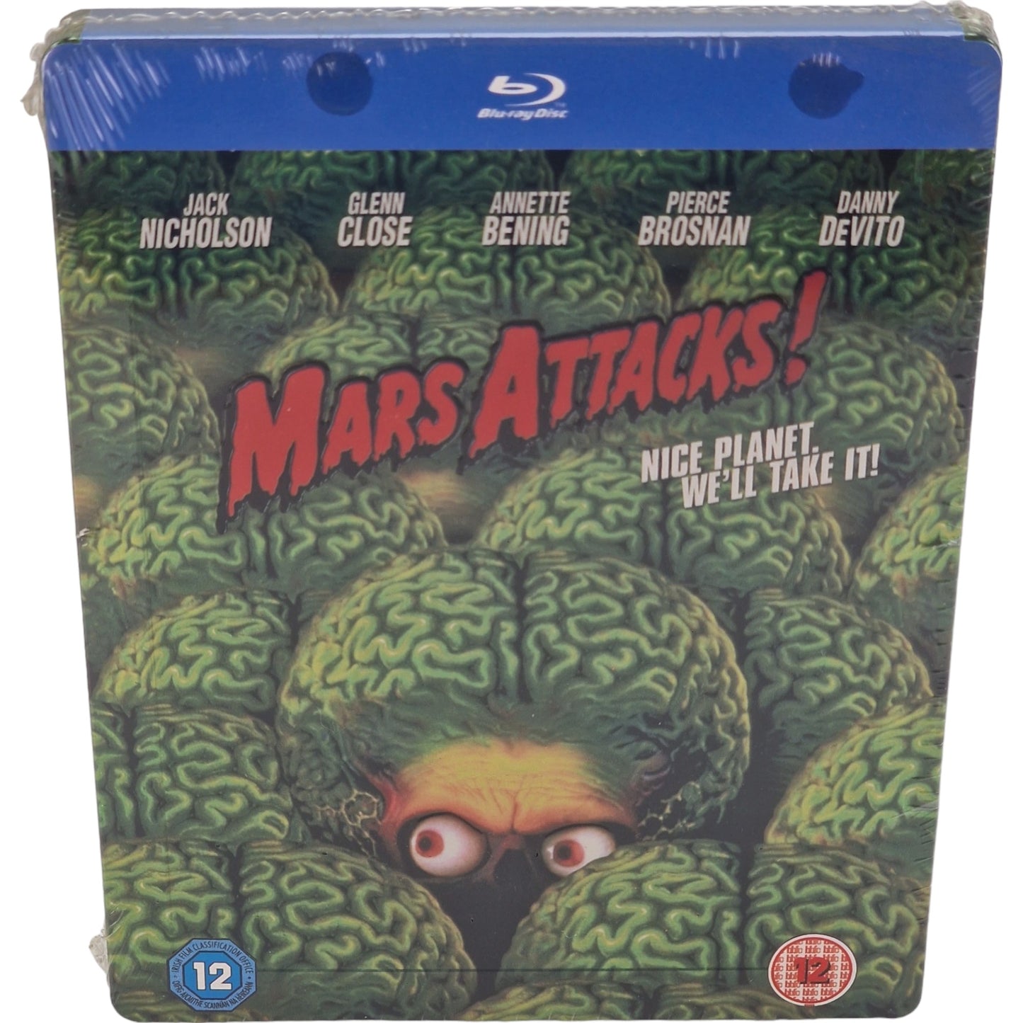 Mars Attacks! SteelBook Débossé Zavvi Ltd 2500 Ex Tim Burton  Jack Nicholson B