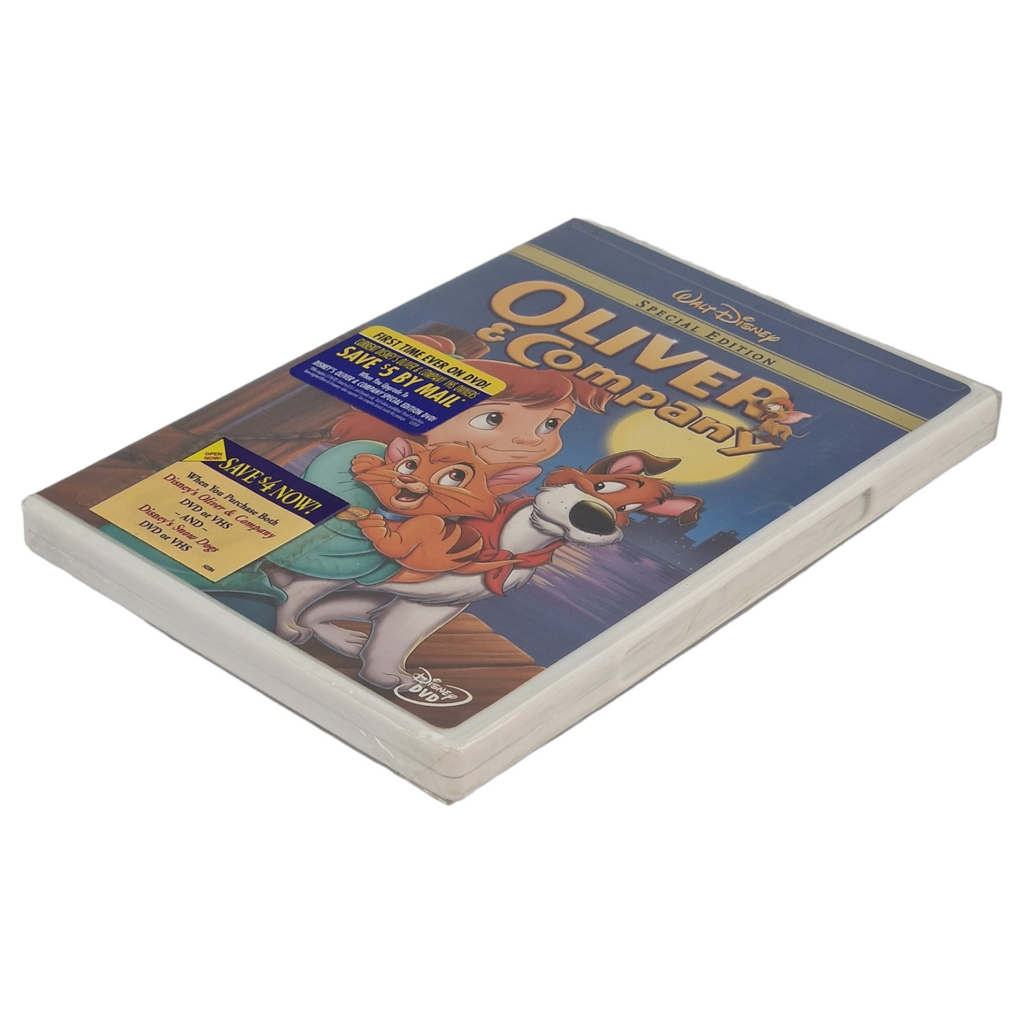 Oliver & Company DVD Édition limitée VF Import US Zone 1 Disney 2002 Neuf