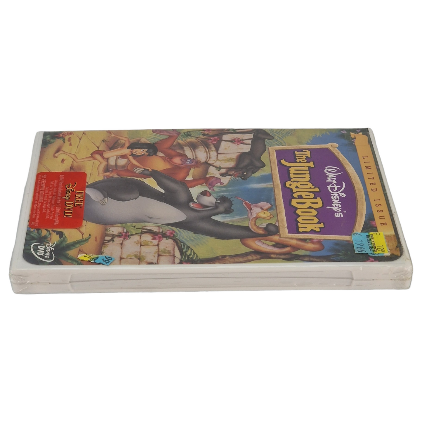 Le livre de la jungle DVD Édition limitée VF Import US Région 1 Disney 1999 Neuf