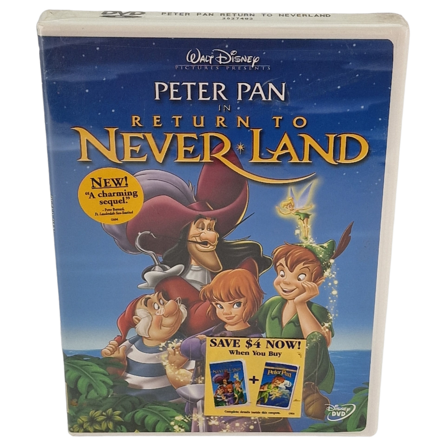 Peter Pan 2 : Retour au Pays imaginaire DVD Édition limitée VF Import US Zone 1