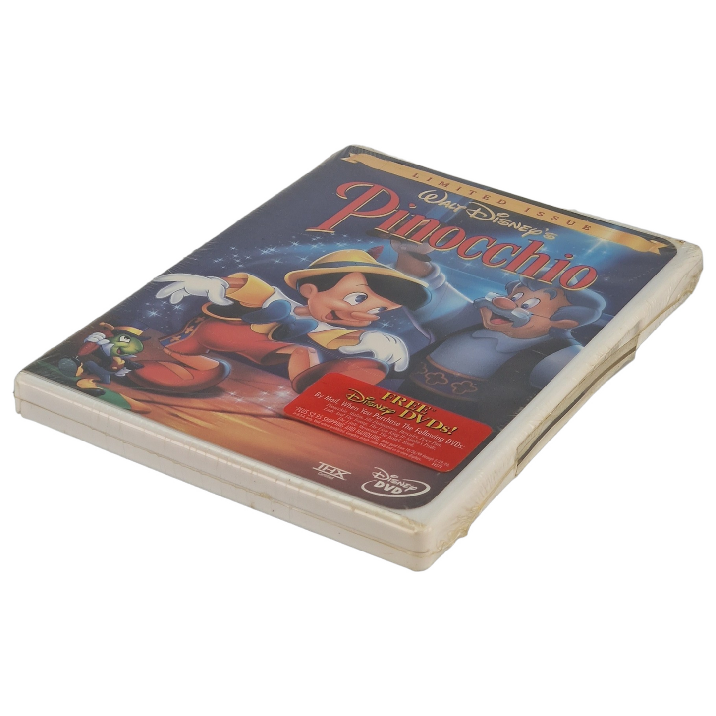 Pinocchio DVD Disney Gold Classic Collection VF Import US Région 1 - 2000 Neuf
