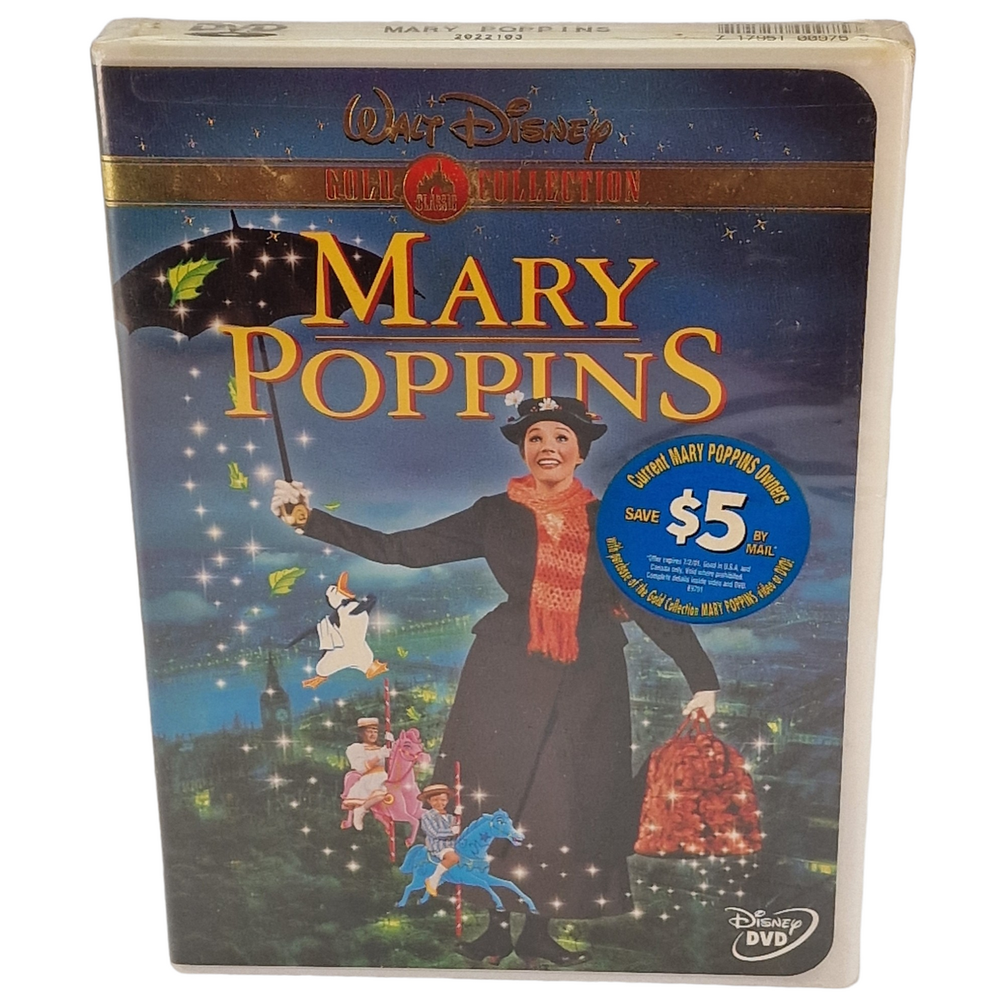 Mary Poppins DVD Gold Classic Collection VF Import US Région 1 - 2000 Neuf