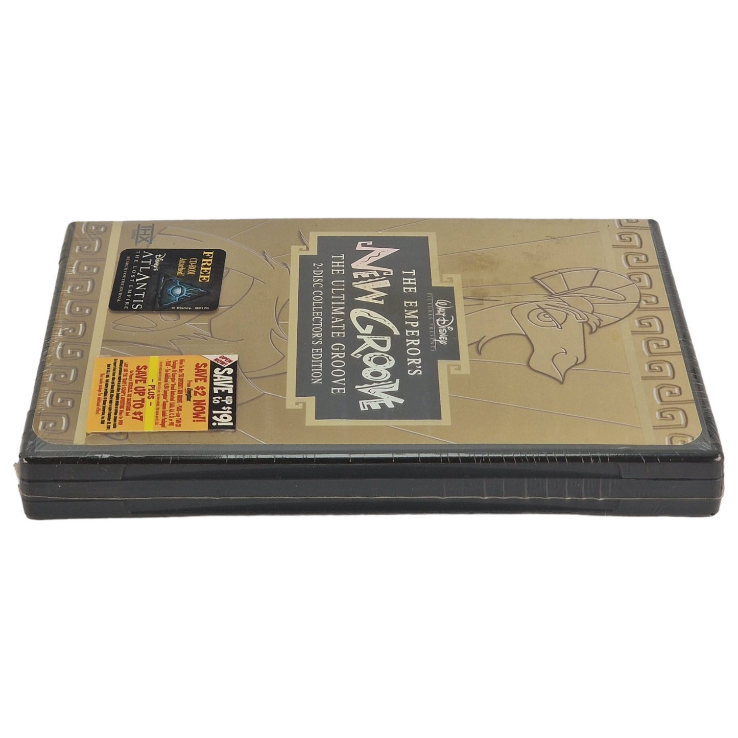Kuzco, l'empereur mégalo DVD Édition collector à deux disques VF 2001 Région 1