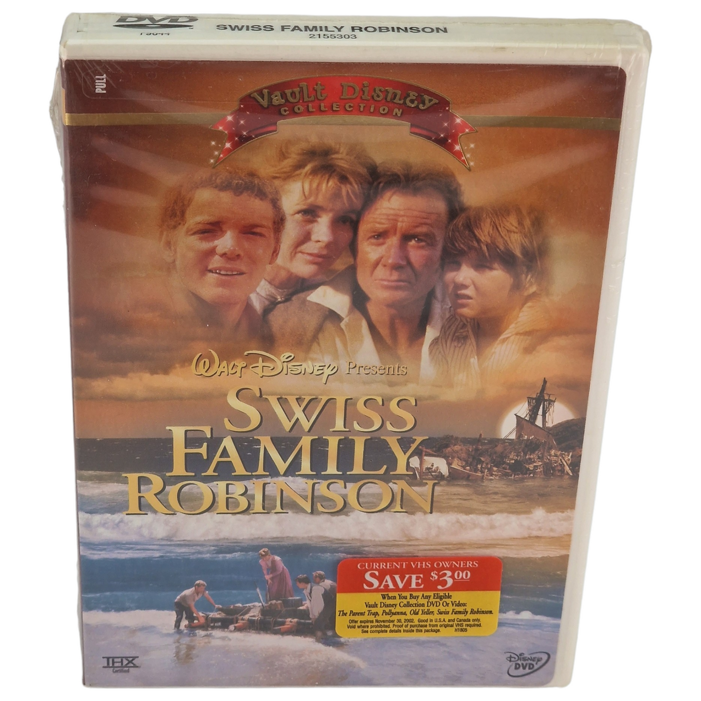 Les Robinsons des mers du Sud DVD Vault Disney Collection VO Import US Région 1