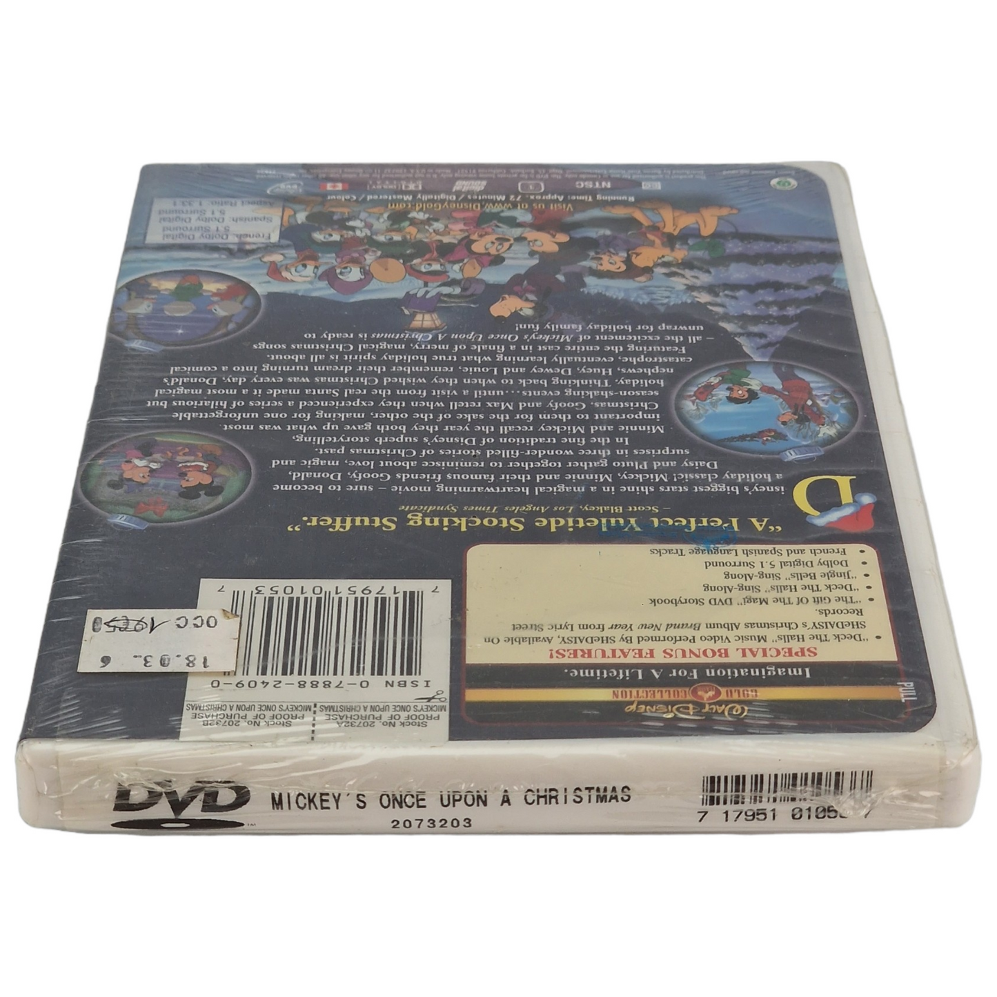 Mickey, il était une fois Noël DVD Édition du 60e anniversaire VF Import US 1