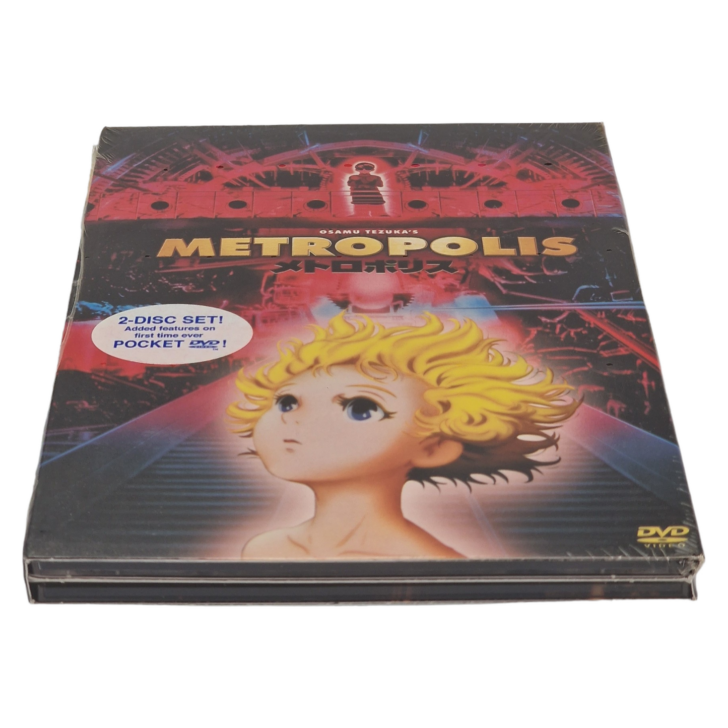Metropolis Rintaro DVD DigiPack édition limitée VF Import US 2002 Région 1
