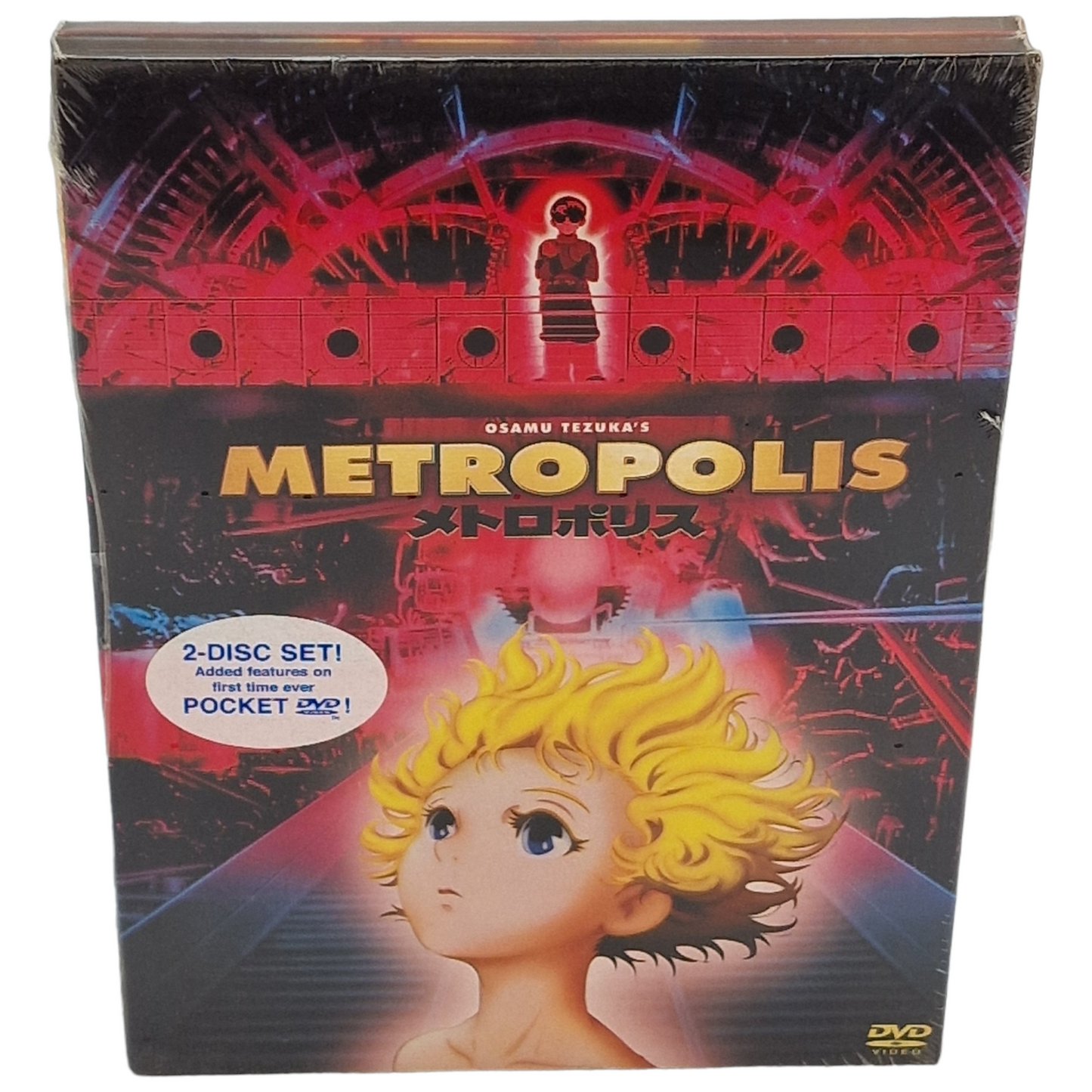 Metropolis Rintaro DVD DigiPack édition limitée VF Import US 2002 Région 1