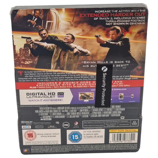 Taken 3 (2014) – SteelBook Blu-ray – Zone B – vue 3