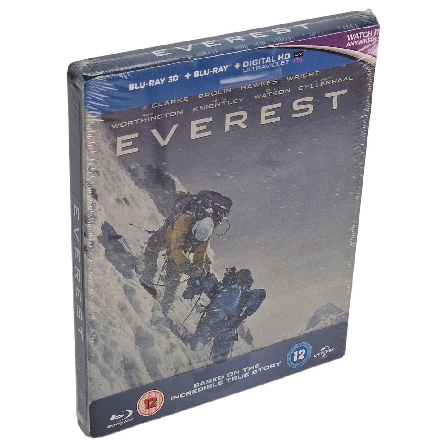 Everest SteelBook Blu-ray 3D + Blu-ray 2016 Jason Clarke, Josh Brolin Zone Libre