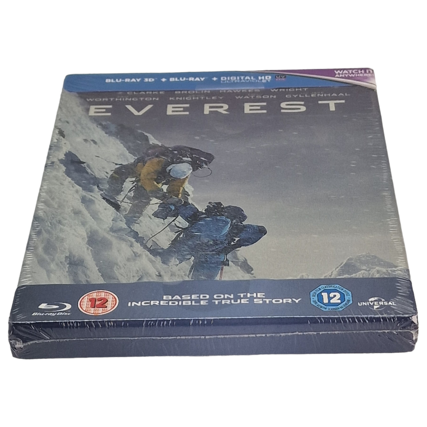 Everest SteelBook Blu-ray 3D + Blu-ray 2016 Jason Clarke, Josh Brolin Zone Libre