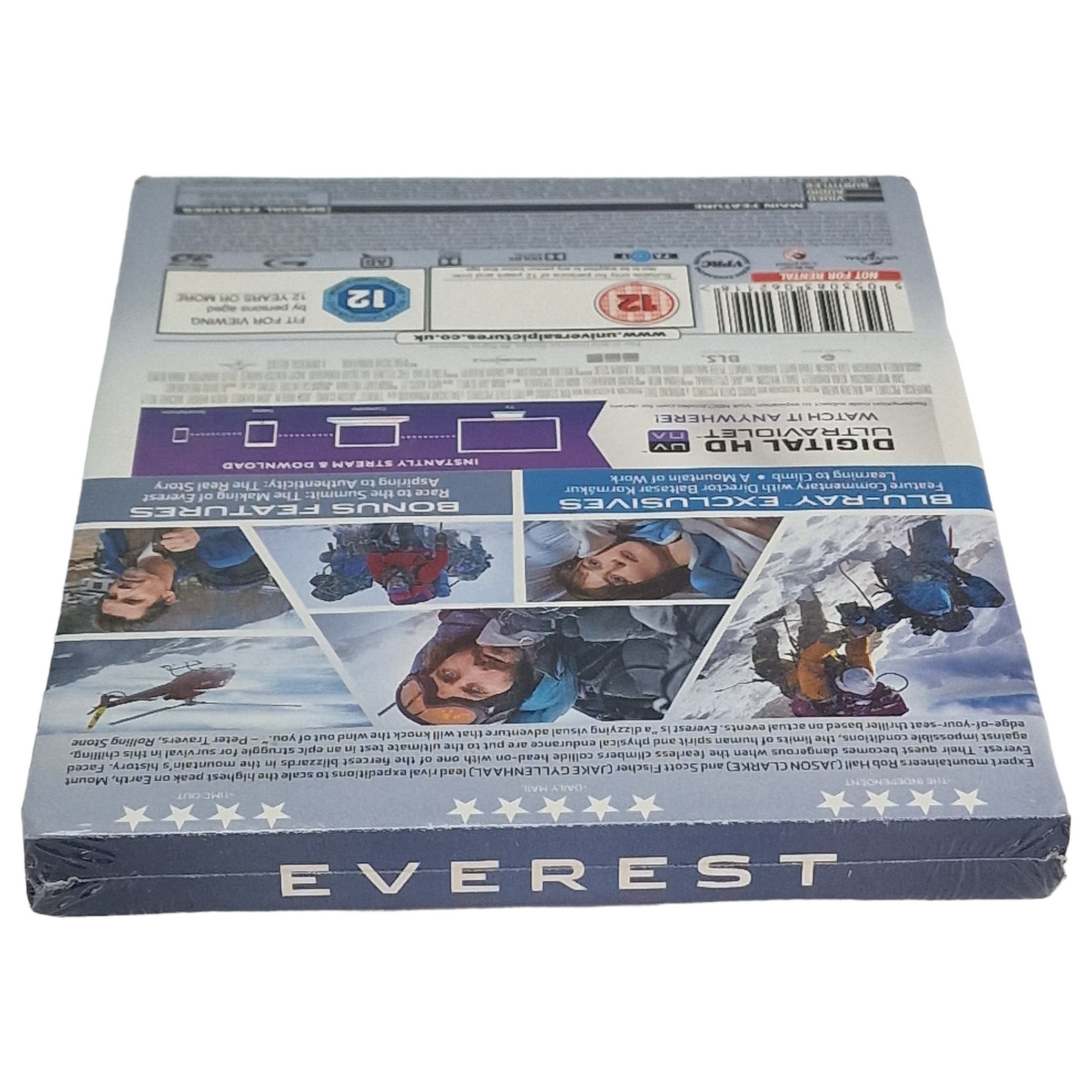 Everest SteelBook Blu-ray 3D + Blu-ray 2016 Jason Clarke, Josh Brolin Zone Libre