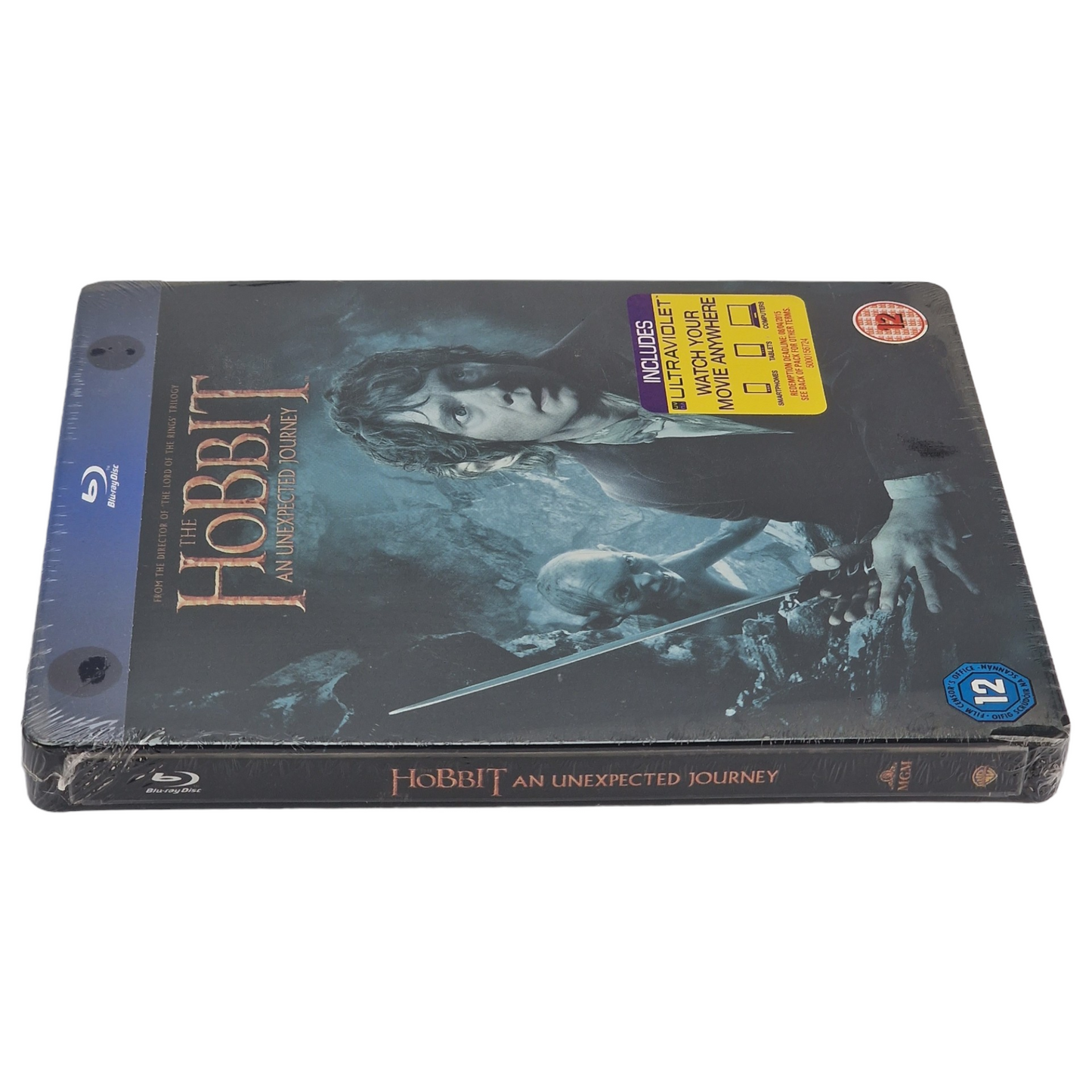 Le Hobbit : Un voyage inattendu SteelBook édition limitée Blu-ray UK Region B