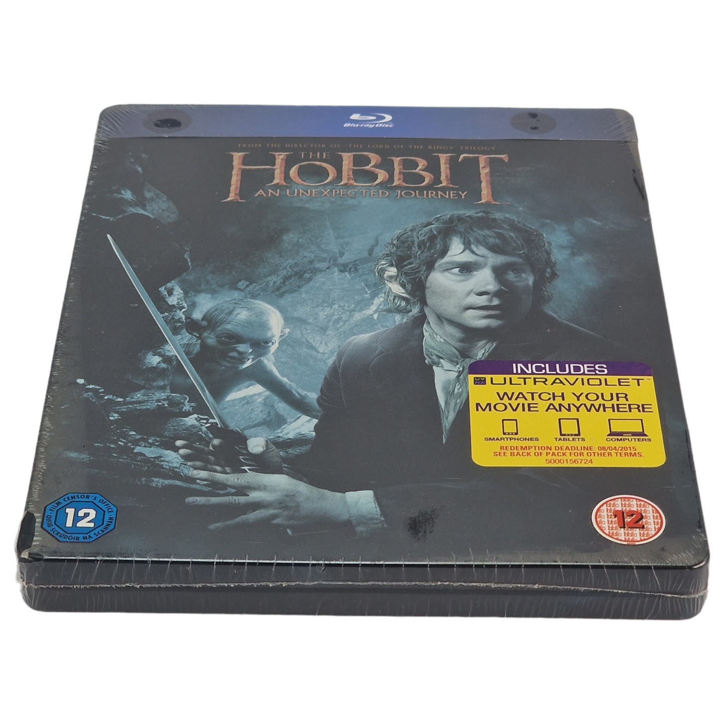 Le Hobbit : Un voyage inattendu SteelBook édition limitée Blu-ray UK Region B