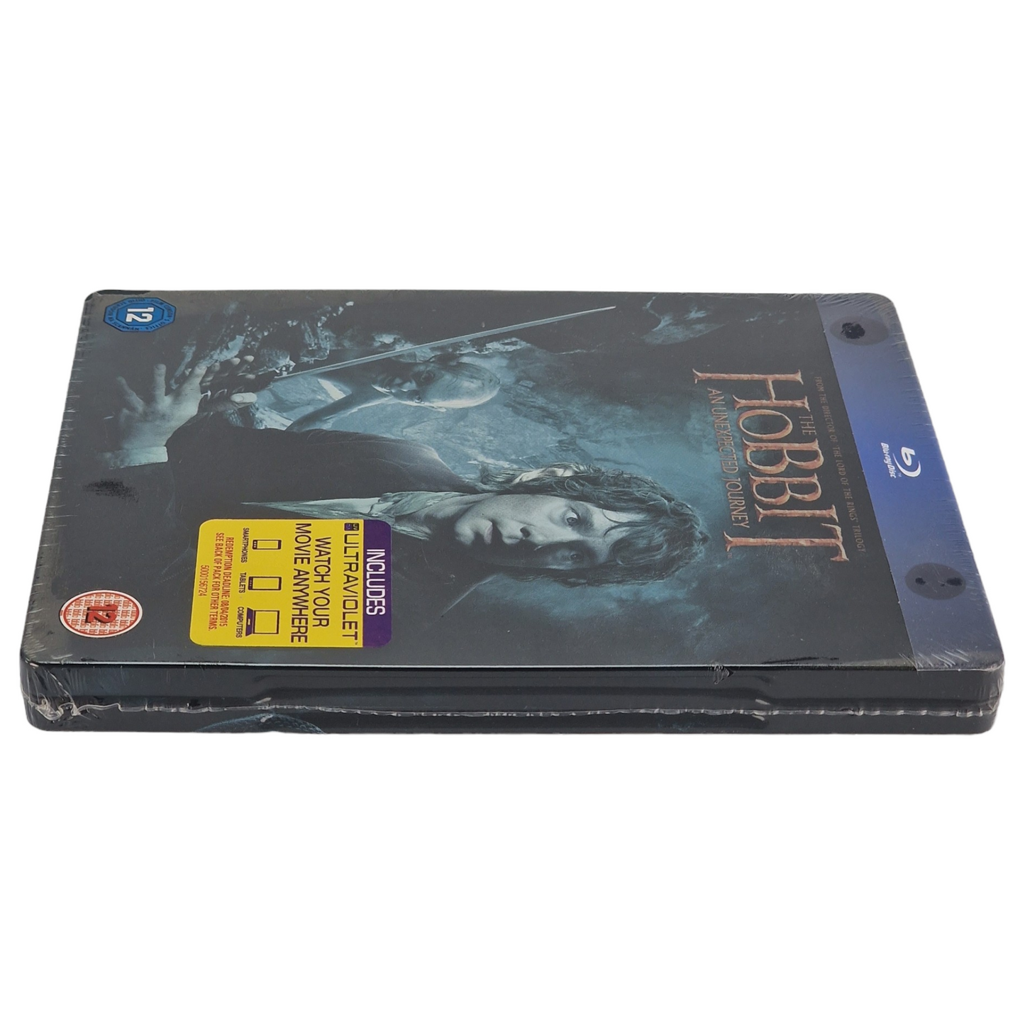Le Hobbit : Un voyage inattendu SteelBook édition limitée Blu-ray UK Region B