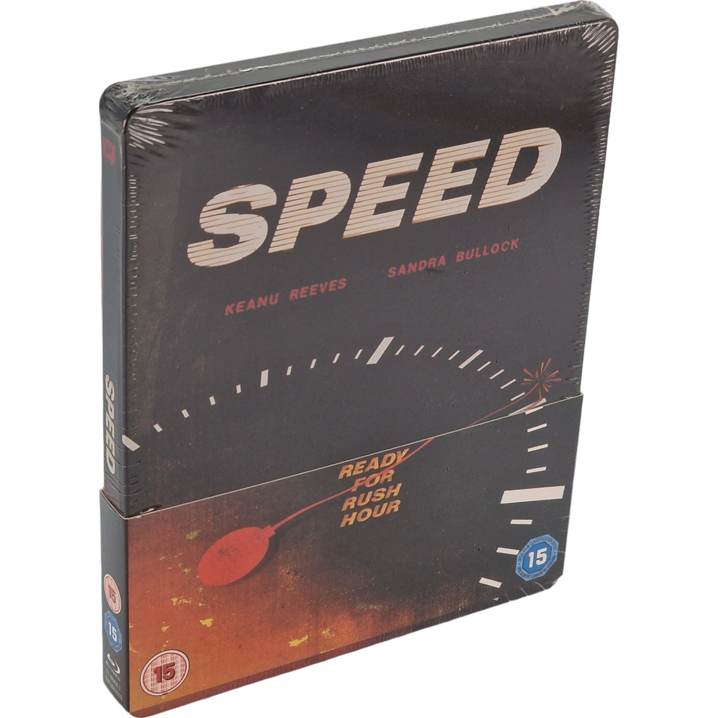 Speed Blu-ray SteelBook Zavvi Édition Limitée Keanu Reeves, Sandra Bullock B