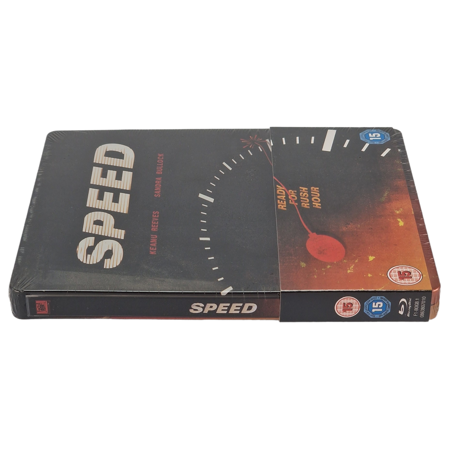Speed Blu-ray SteelBook Zavvi Édition Limitée Keanu Reeves, Sandra Bullock B