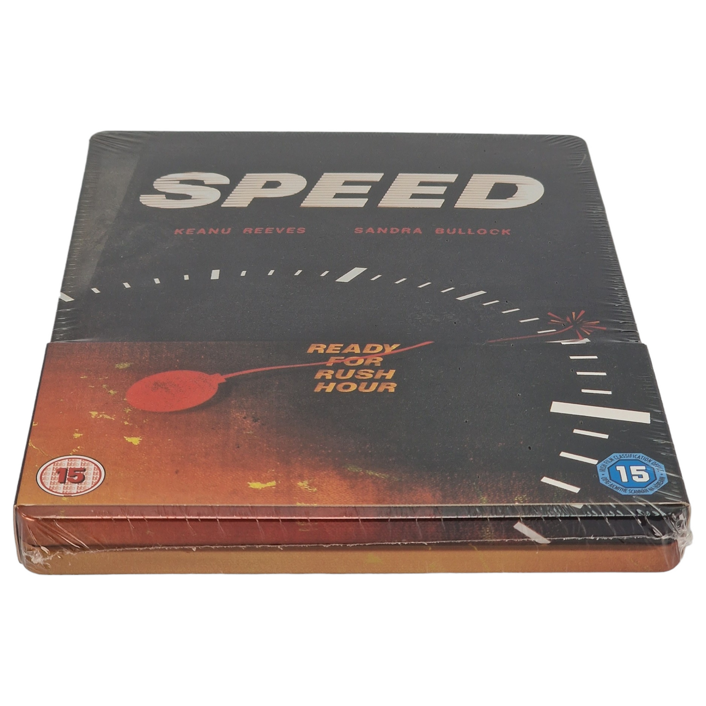 Speed Blu-ray SteelBook Zavvi Édition Limitée Keanu Reeves, Sandra Bullock B