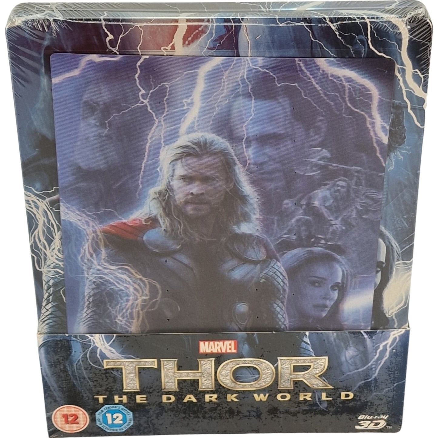 Thor: The Dark World 3D Blu-ray SteelBook Zavvi lenticulaire 2015 Édition Ltd B