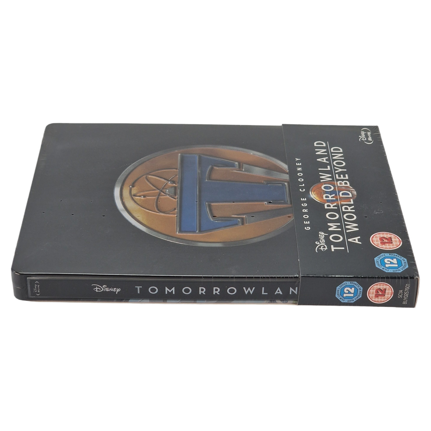 À la poursuite de demain Disney Blu-ray Steelbook Débossé Zavvi limitée Zone B