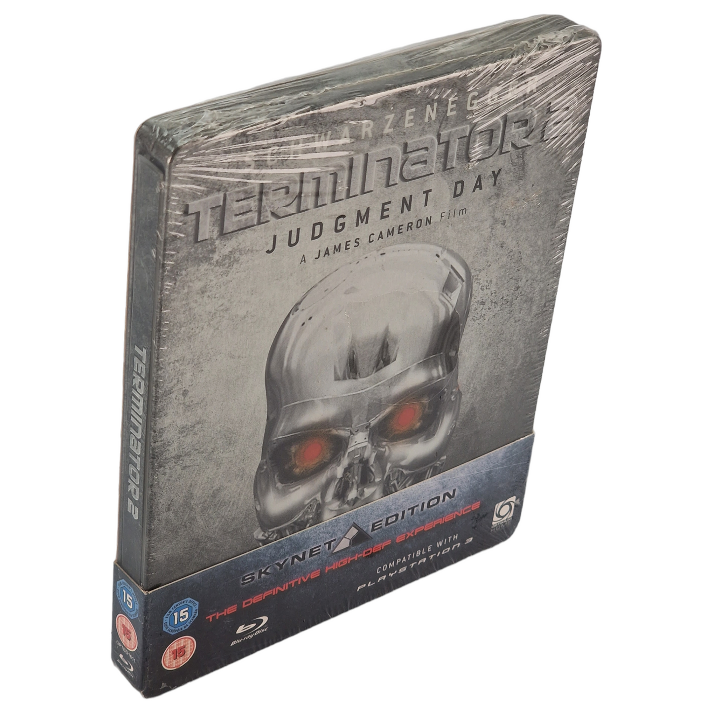 Terminator 2: Judgment Day Blu-ray SteelBook UK Import Skynet Edition 2009 Zone B VF
