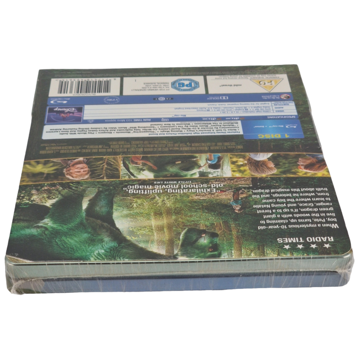 Pete's Dragon Blu-ray SteelBook Zavvi éxclusif 2016 Region Libre