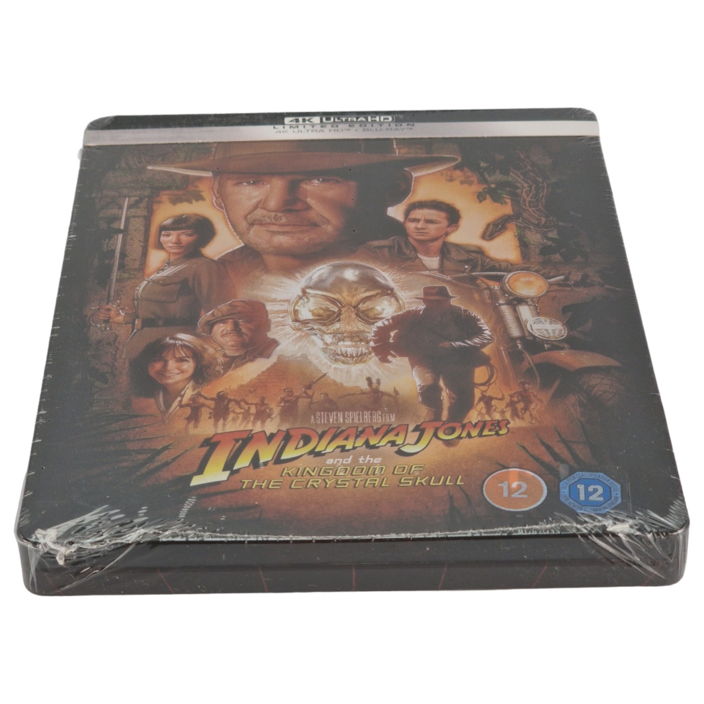 Indiana Jones & the Kingdom of the Crystal Skull SteelBook 4K Ultra HD + Blu-ray