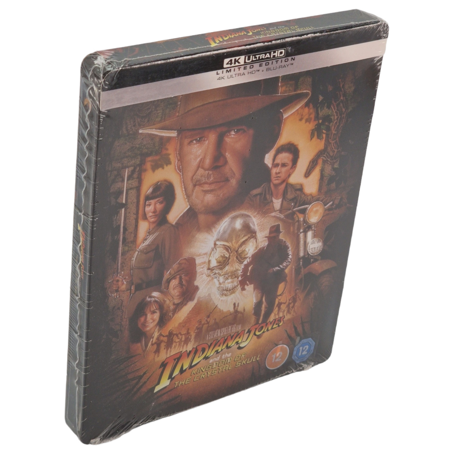 Indiana Jones & the Kingdom of the Crystal Skull SteelBook 4K Ultra HD + Blu-ray