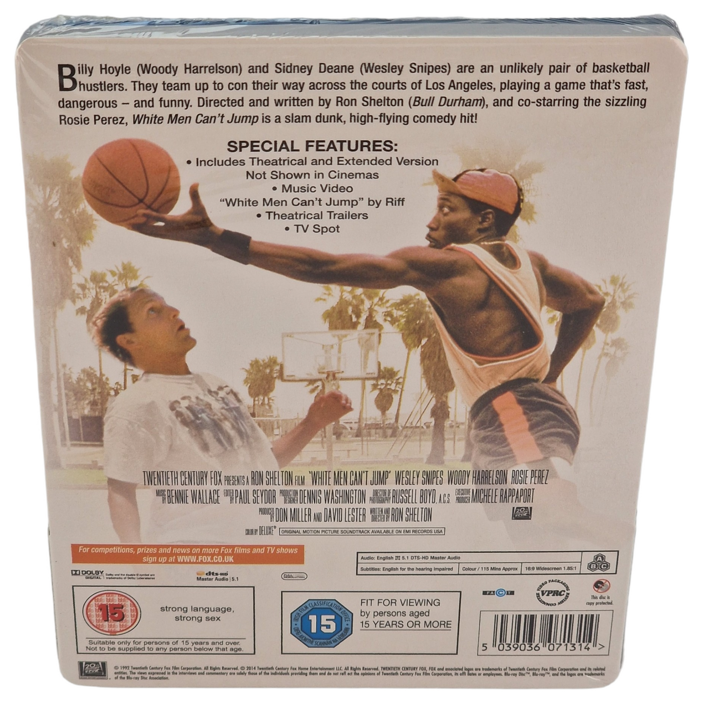 Les Blancs ne savent pas sauter Blu-ray SteelBook MetalPak  Wesley Snipes B