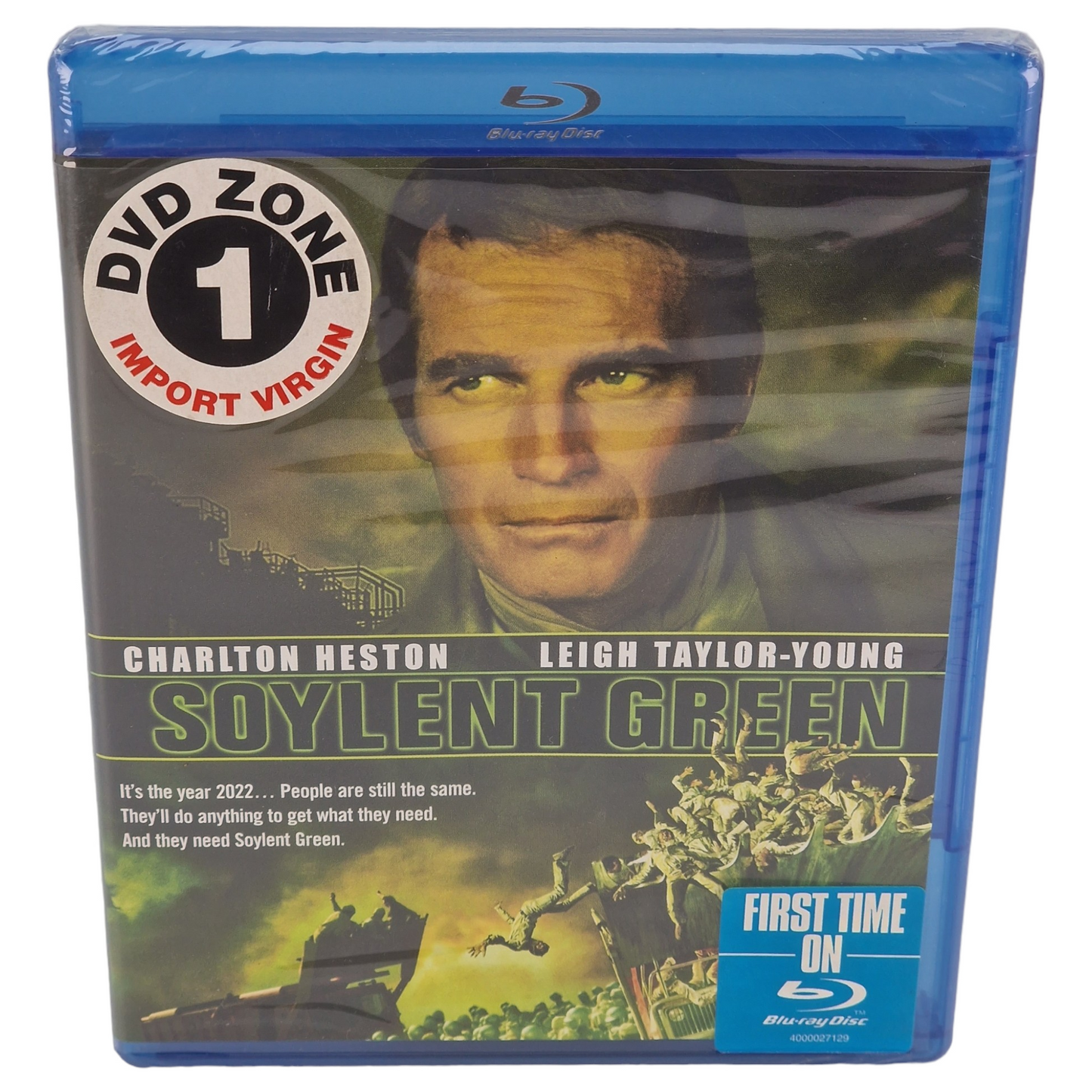 Soleil vert Blu-ray US Import 2011  Region A  Charlton Heston, Leigh Taylor-Young