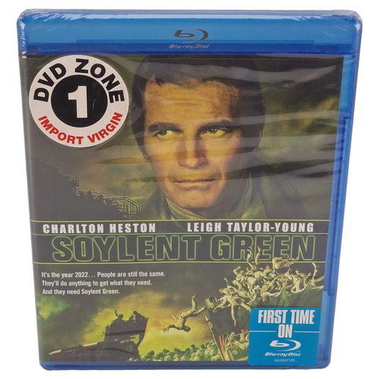 Soleil vert Blu-ray US Import 2011  Region A  Charlton Heston, Leigh Taylor-Young