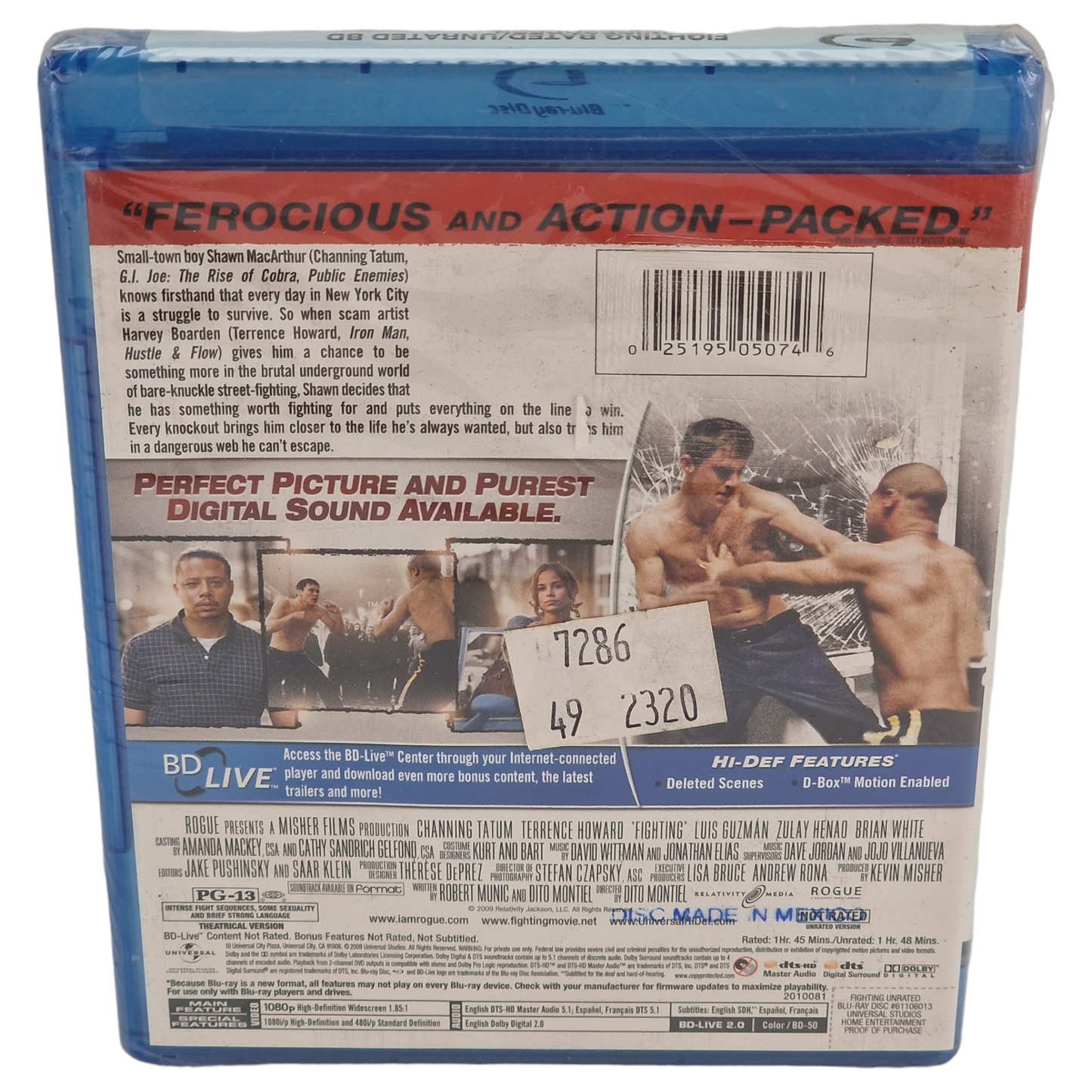 Fighting Blu-ray 2009 Region Free   Fr Dito Montiel