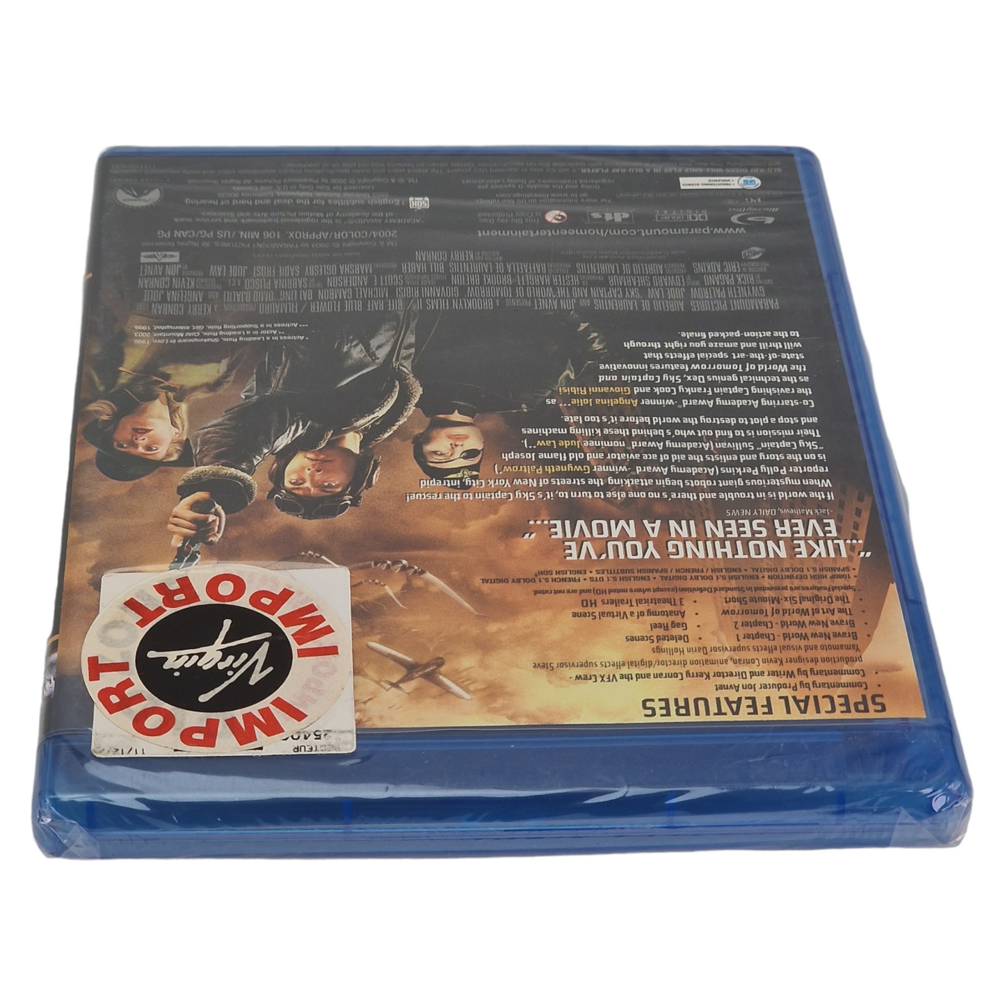 Capitaine Sky et le Monde de demain Blu-ray 2017 Region A Fr