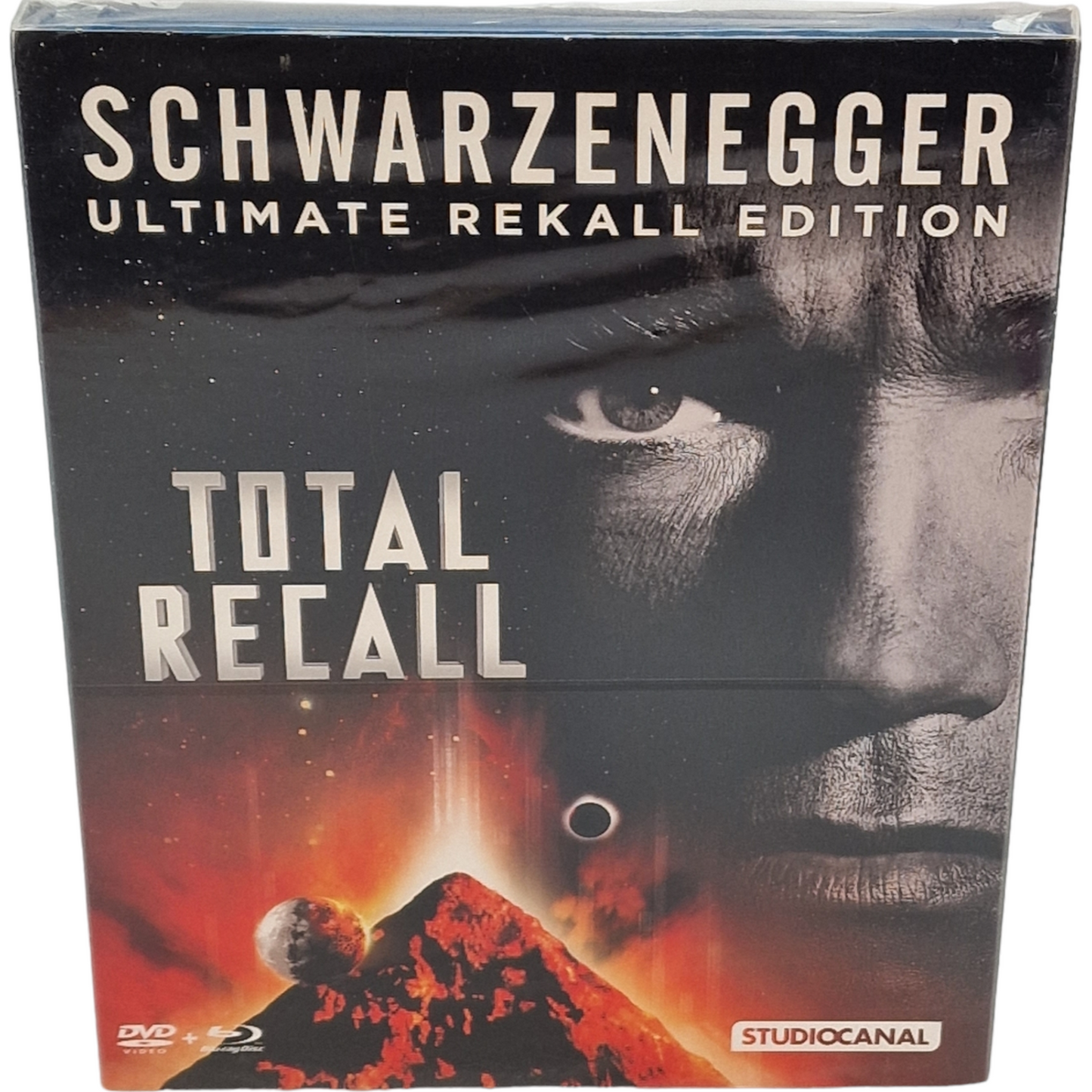 Total Recall edt non coupée Blu-ray + DVD Region B Schwarzenegger, Sharon Stone