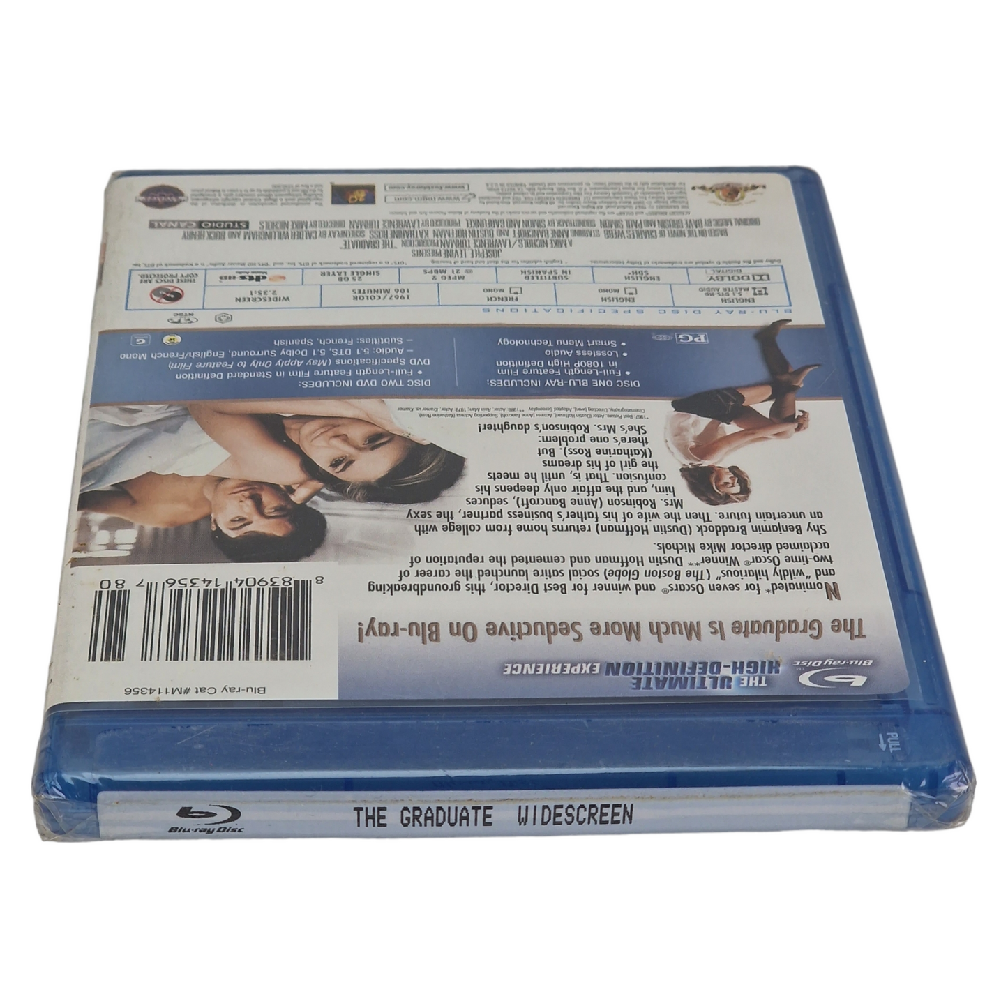 Le Lauréat  The Graduate Blu-ray 2009 Region A Dustin Hoffman  Fr