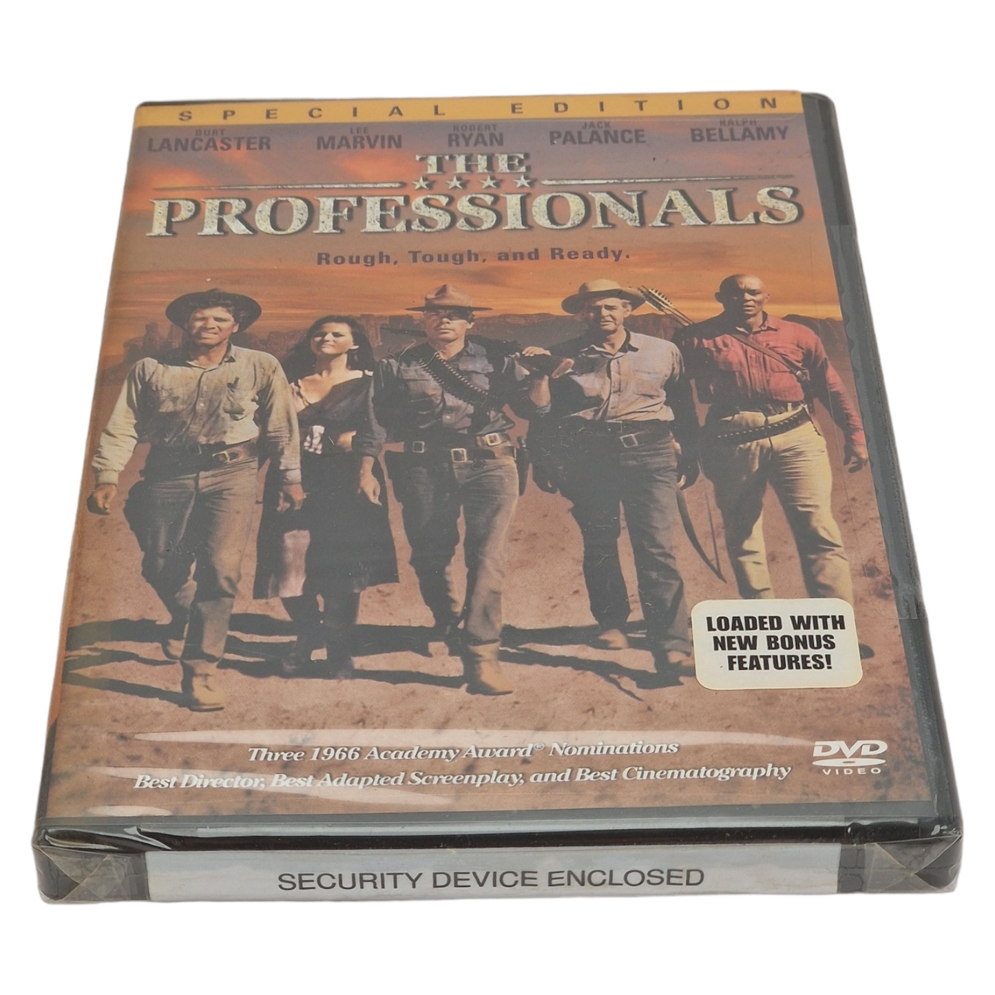 Les Professionnels  DVD  US Import  VO/ stfr Région 1 Burt Lancaster  2005 Neuf