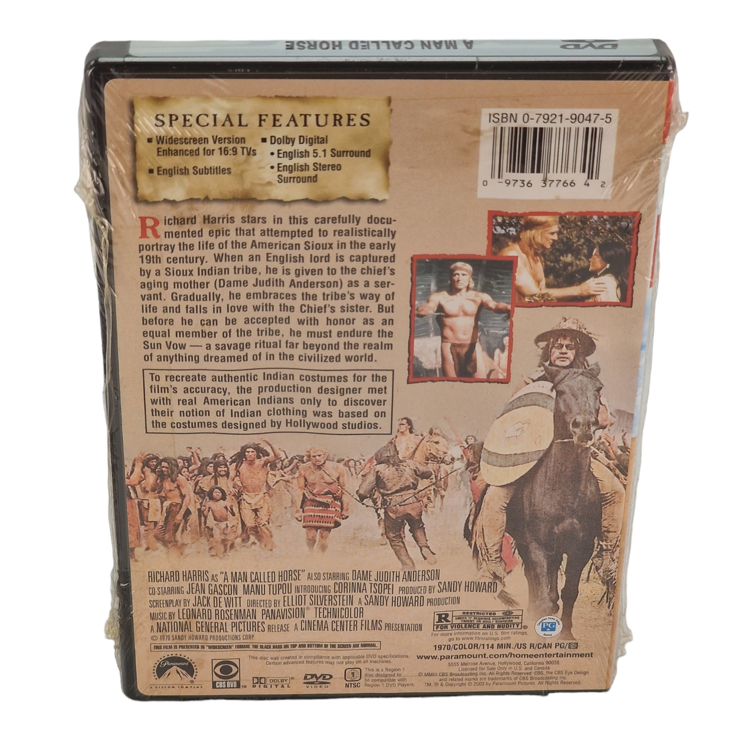 Un homme nommé cheval DVD US Import VO 2003 Région 1