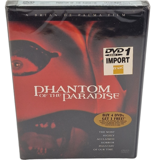 Phantom of the Paradise DVD  US Import  VF  Région 1  Brian De Palma