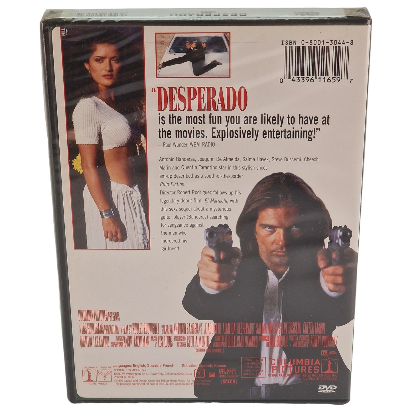 Desperado DVD  US Import  VF Antonio Banderas, Salma Hayek Région 1