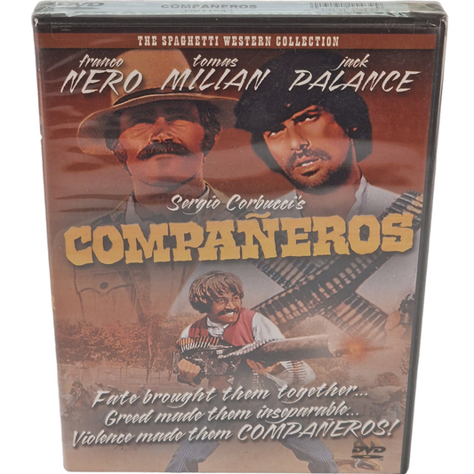 Compañeros 1970 DVD US Import VO Region A 2001 Franco Nero, Tomas Milian