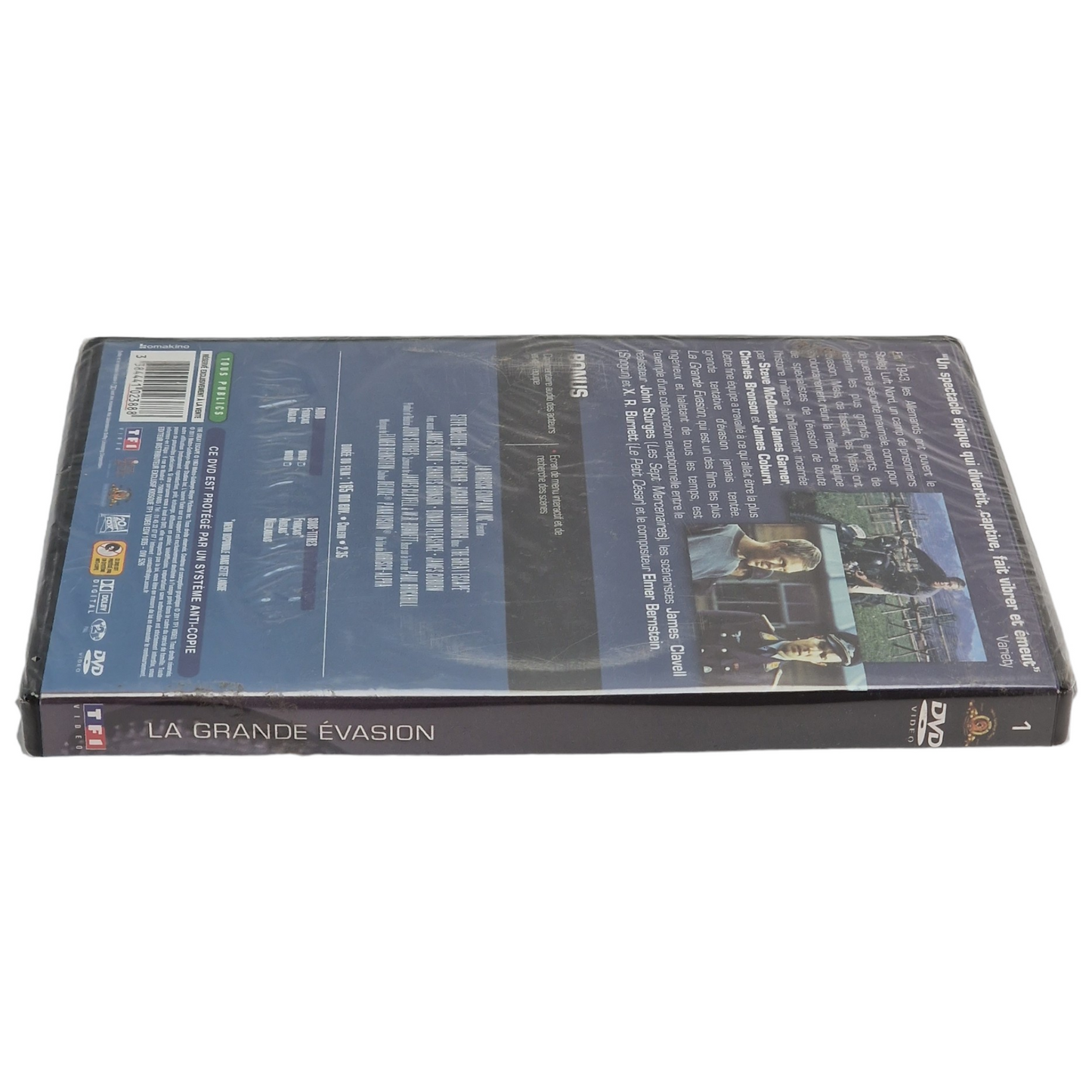 La Grande Evasion DVD france VF Region 2 Steve McQueen, James Garner