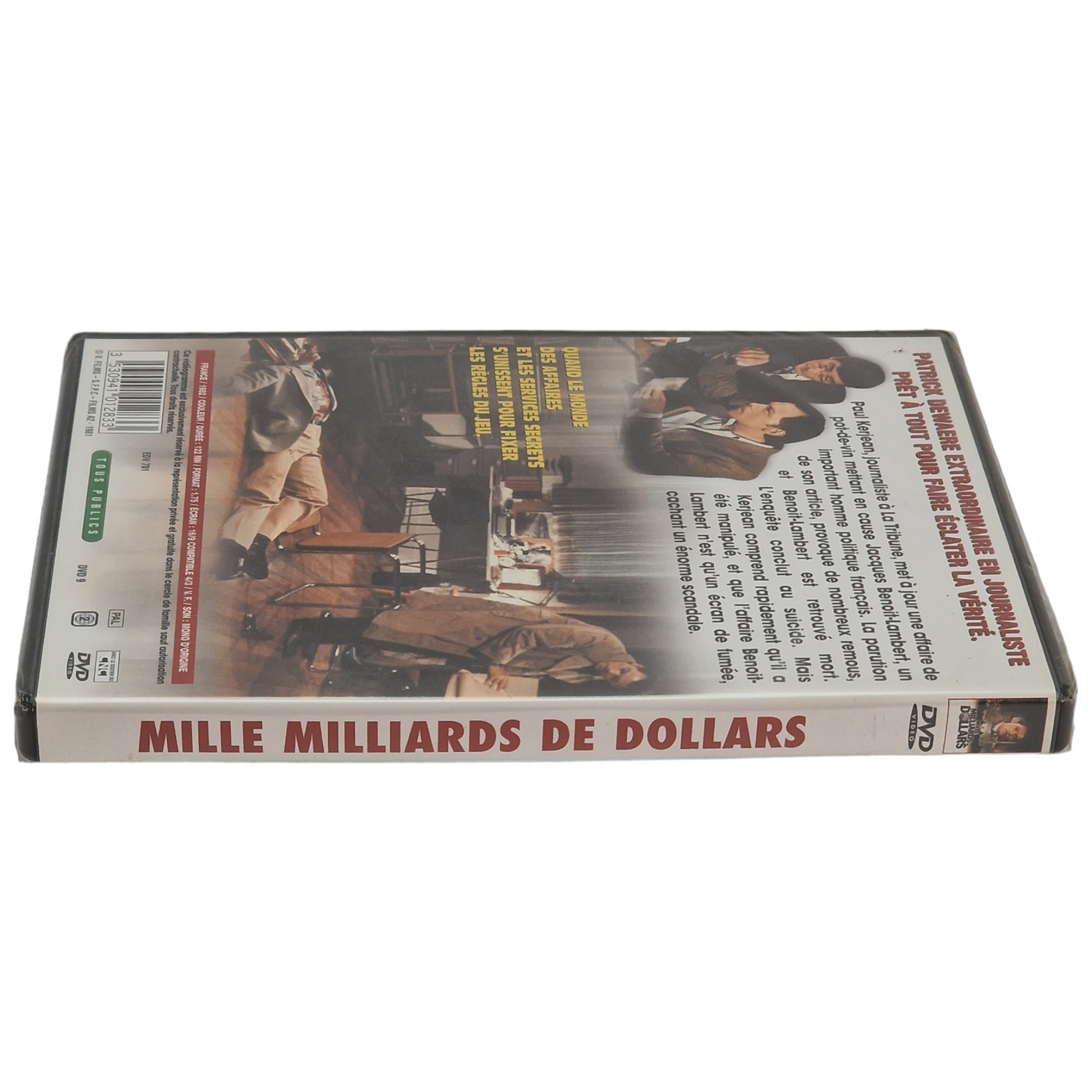 Mille Milliards De Dollars DVD  Region 2 Patrick Dewaere, Aurore Clément