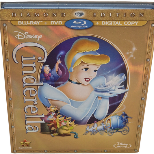 Cendrillon Blu-ray Édition Diamant 3-Disc Blu-ray + DVD   Import VF Region A 2012
