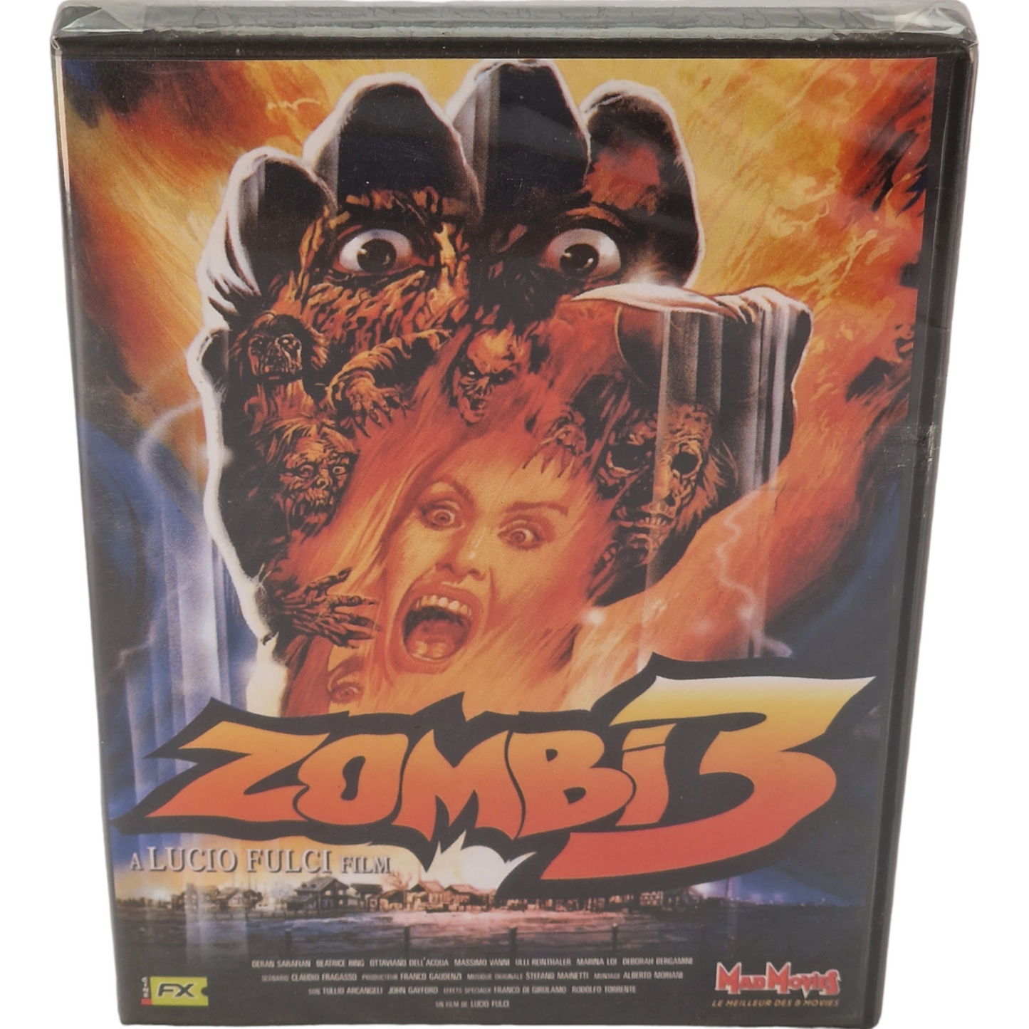 Zombi 3 DVD 1988 france VF Region 2 Lucio Fulci